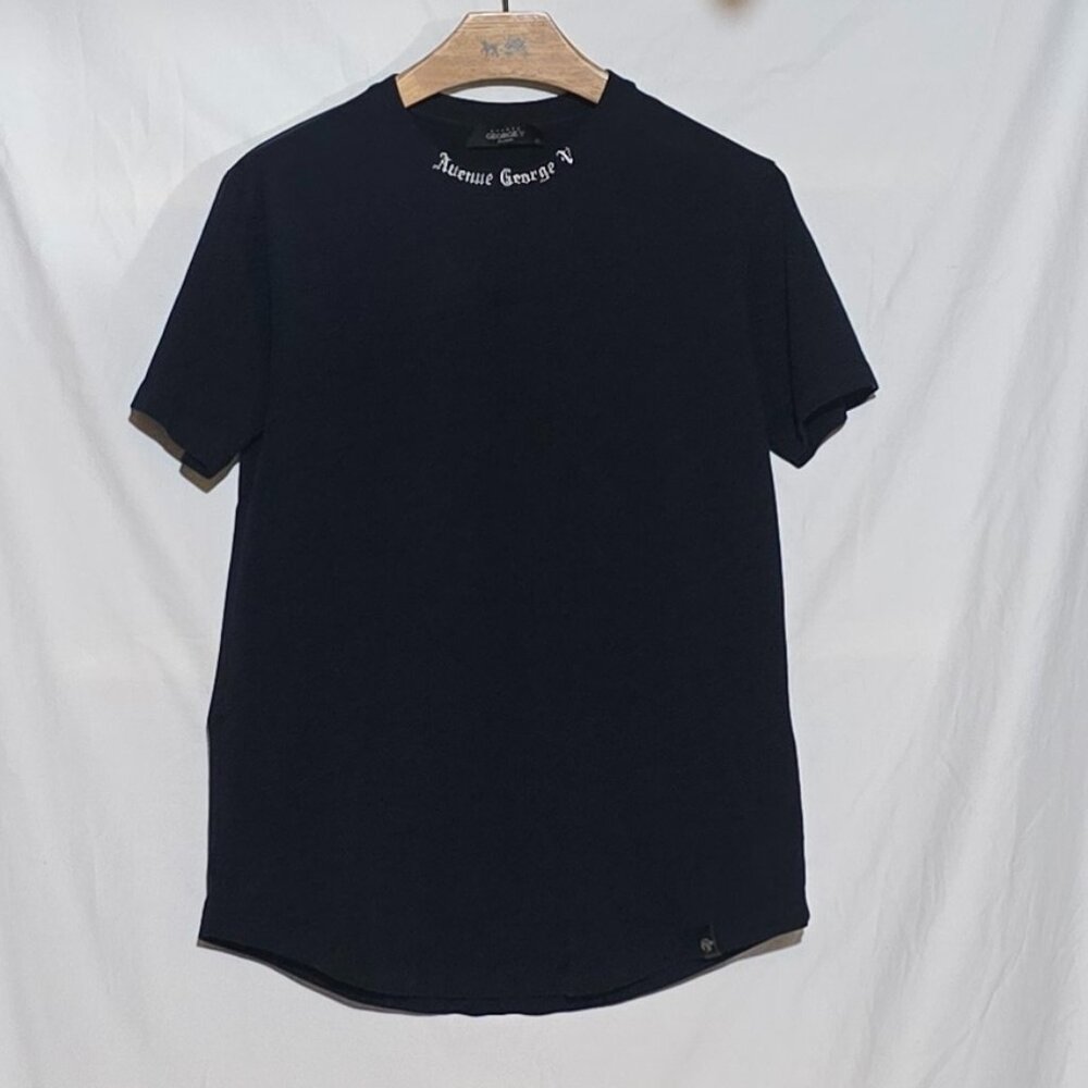 Avenue George V Paris SS Crewneck - Dark Blue - sz M*